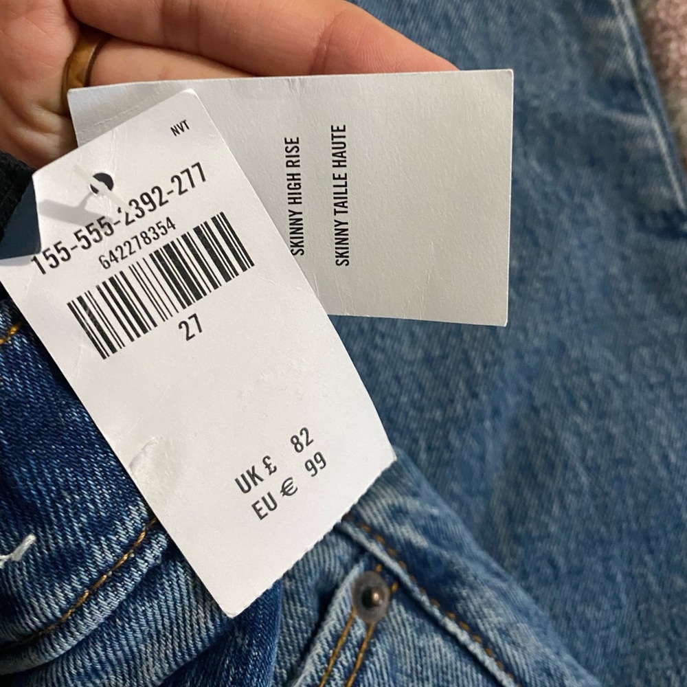 Abercrombie skinny high rise jeans - Picture 4 of 7